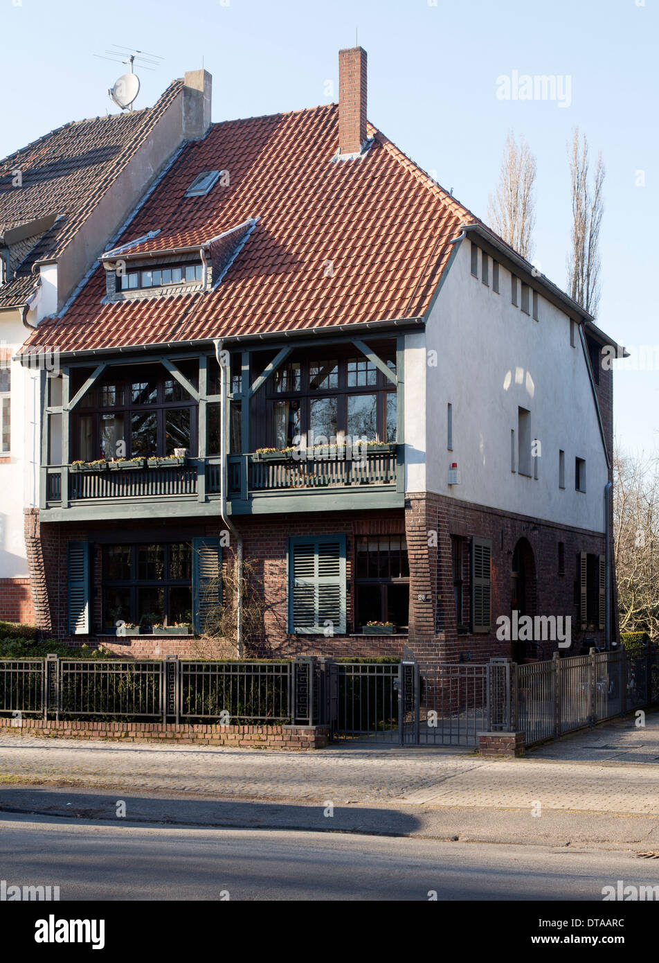 Krefeld, Tiergartenstraße 20 Stock Photo Alamy