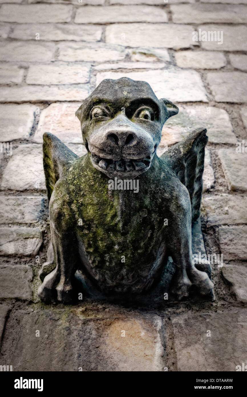 Creepy Gargoyle High Resolution Stock Photography and Images Alamy