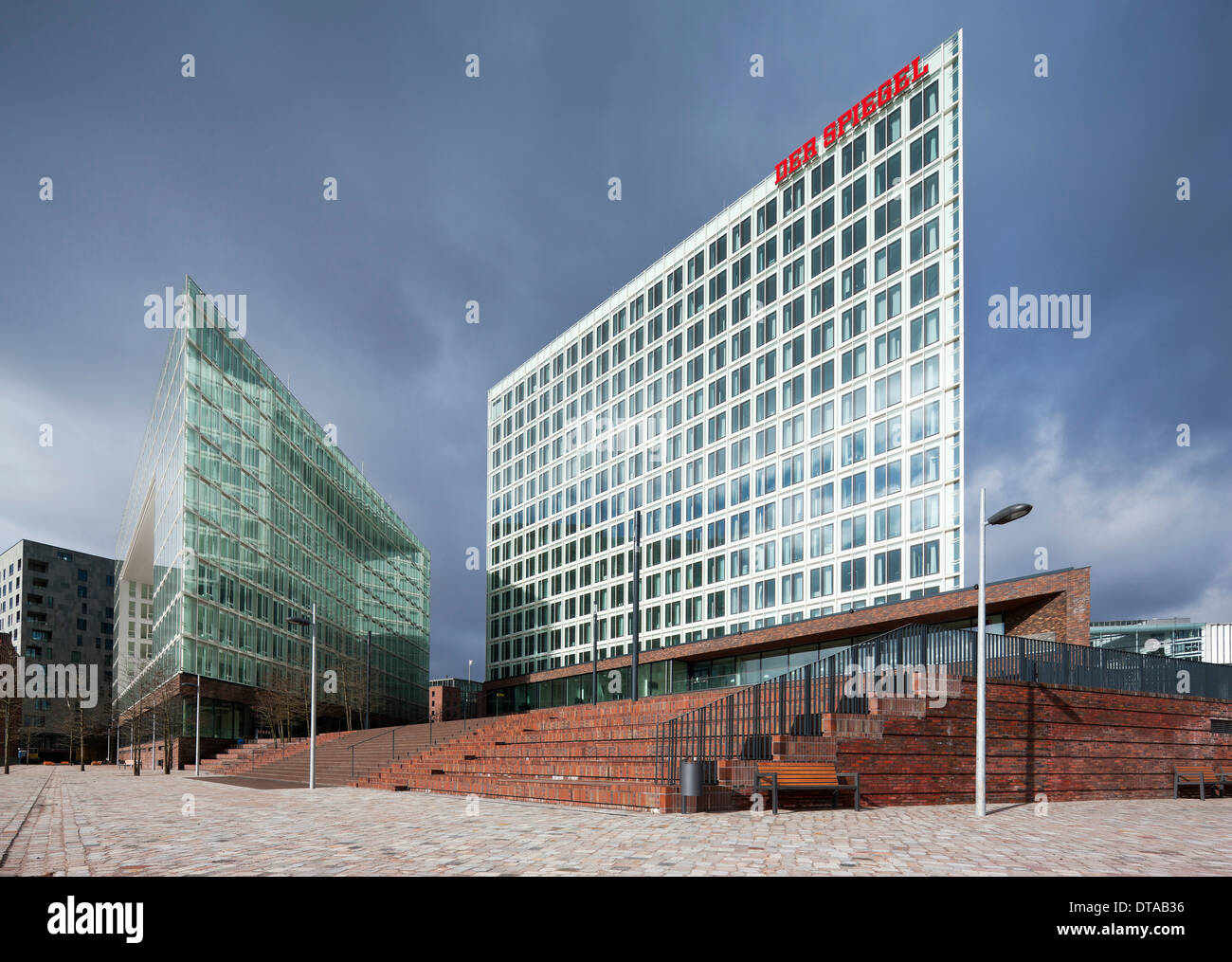 Hamburg, Neues "SPIEGEL"-Haus in der HafenCit Stock Photo - Alamy