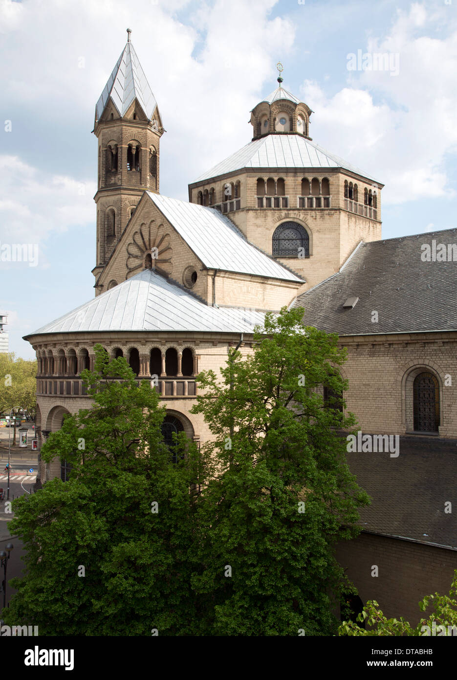 Köln, St. Aposteln Stock Photo