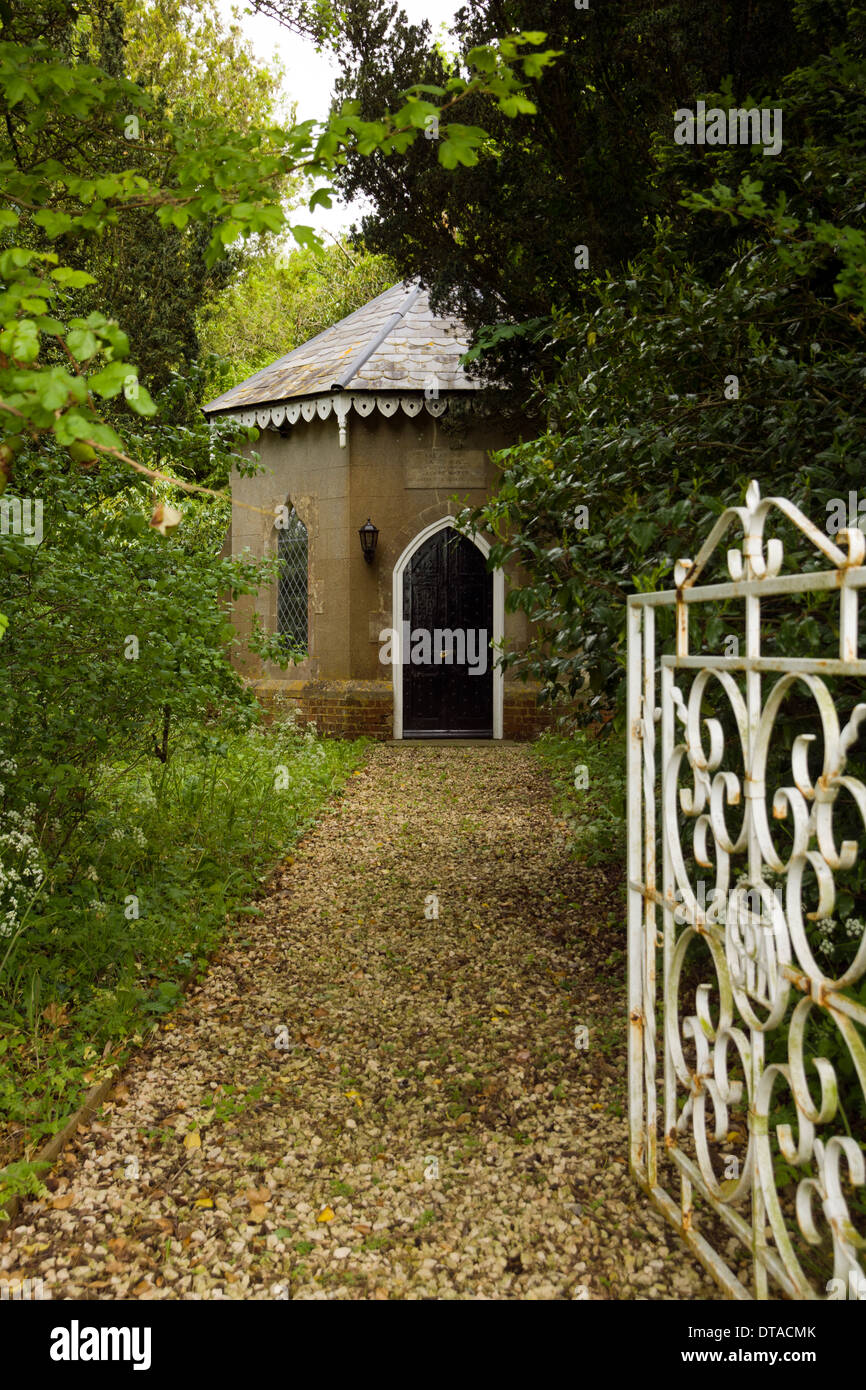 Victorian saline water spa building, Salts Hole, Purton Stoke, Wiltshire, UK Stock Photo Alamy