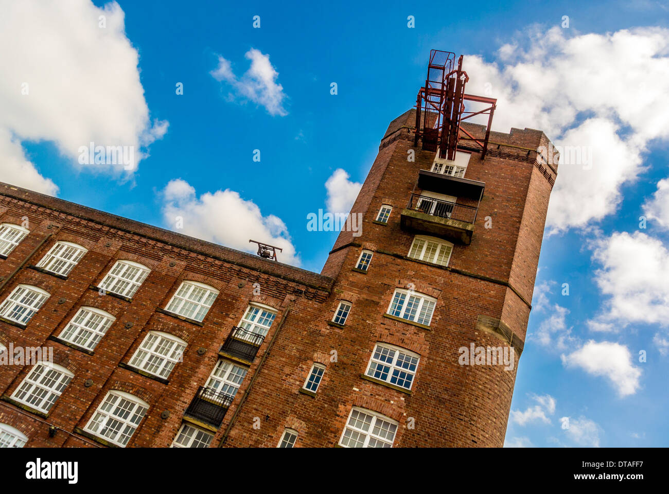 Rowntree Wharf, formerly a flour mill before being used by Rowntrees as