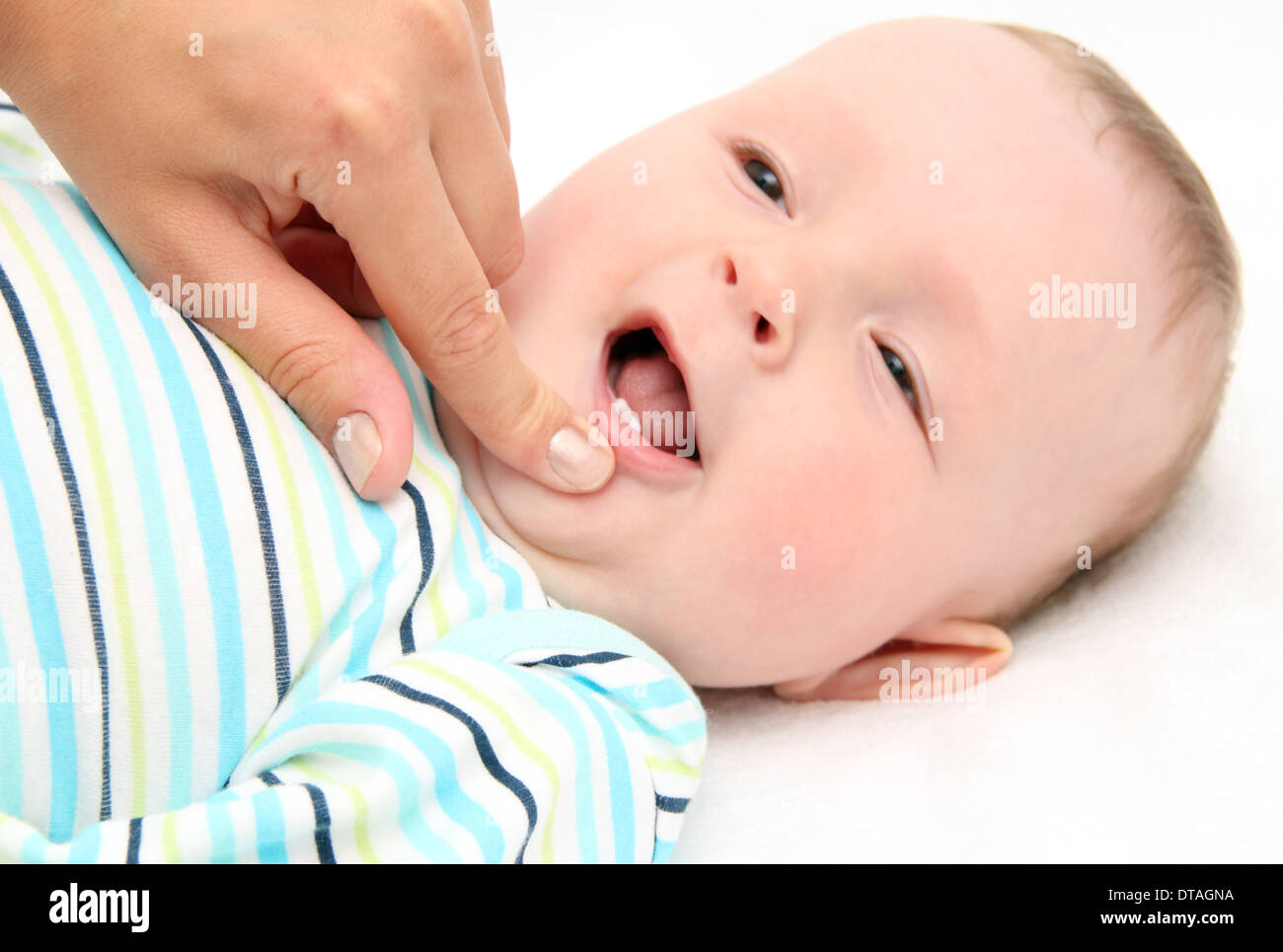 baby first teeth Stock Photo Alamy