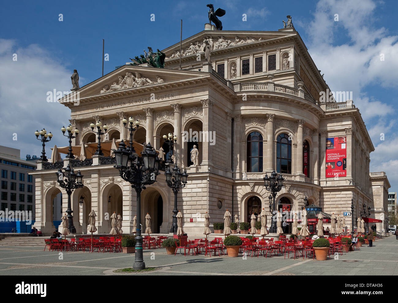 Frankfurt am Main, Alte Oper Stock Photo