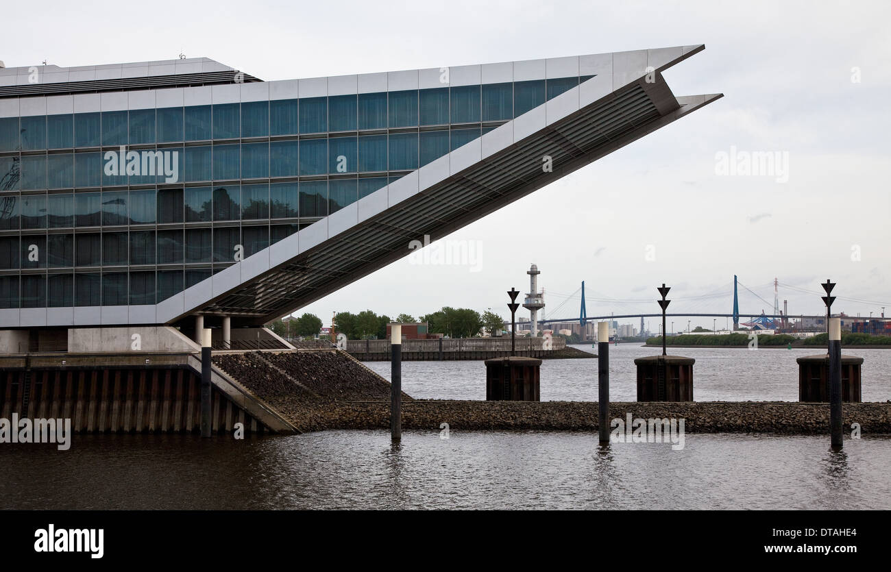 Hamburg, Bürohaus DOCKLAND Stock Photo