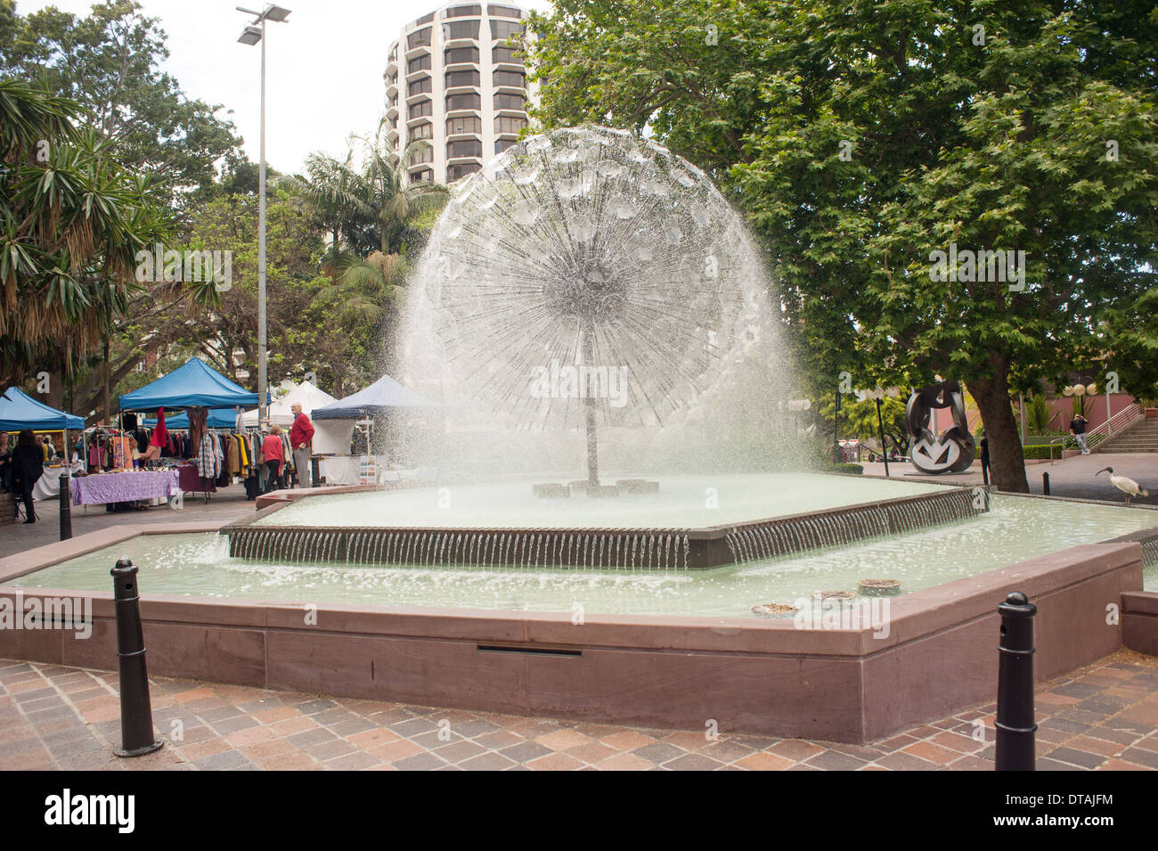 El Alamein Memorial Fountain. Kings Cross. Sydney Stock Photo Alamy