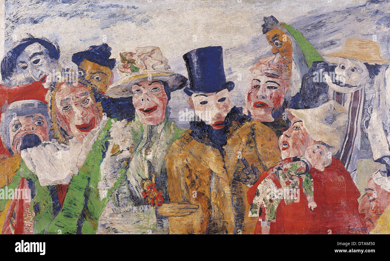 James Ensor The Lamp Boy