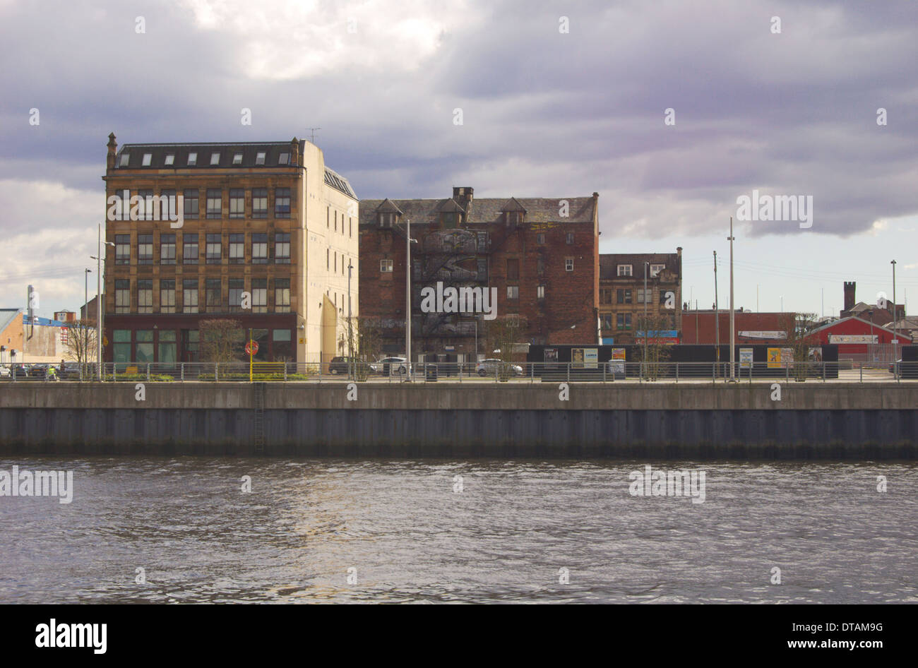Waterfront buildings in Tradeston in Glasgow, Scotland (File glasgow