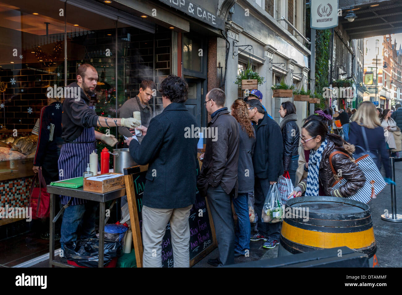 London renowned food market hi-res stock photography and images - Alamy