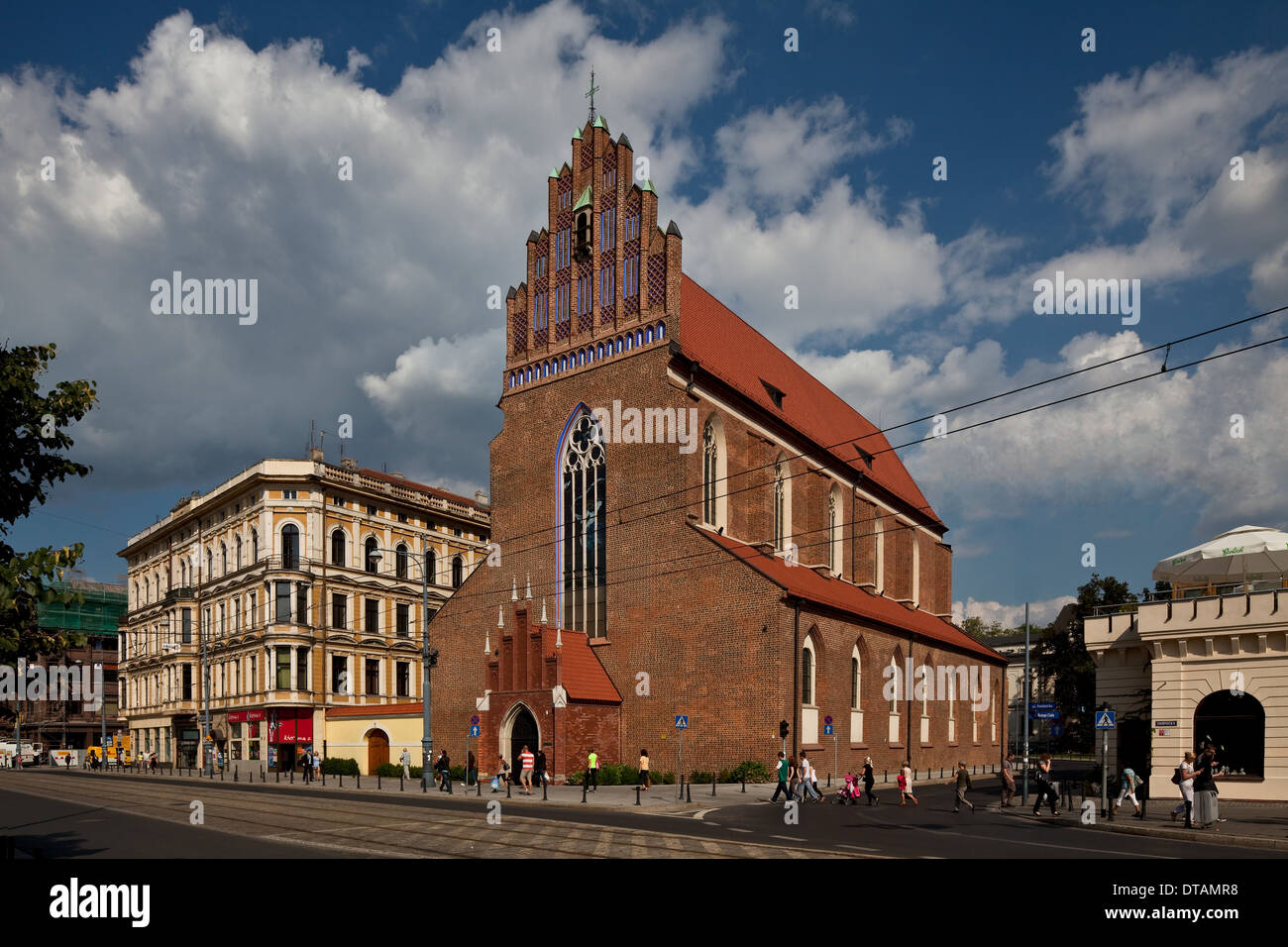 Wroclaw Breslau, Corpus-Christi-Kirche Stock Photo