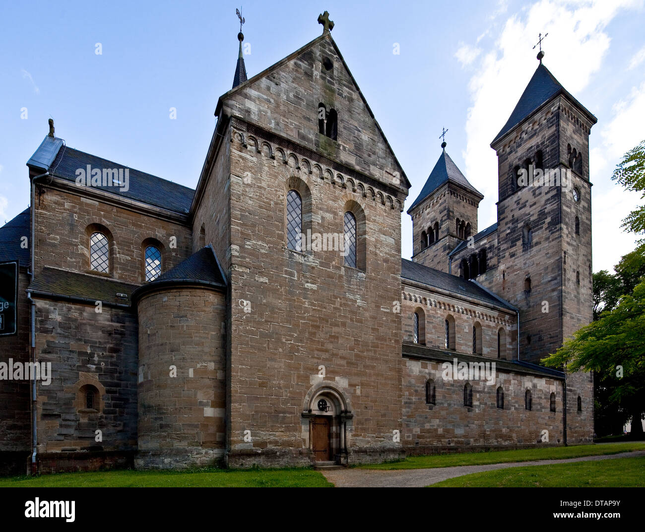 Bad Klosterlausnitz, Stiftskirche Stock Photo
