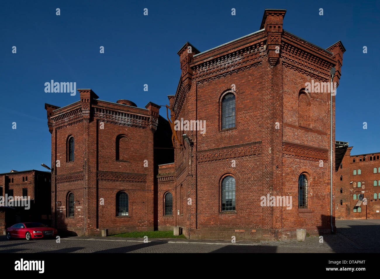 Wittenberge, Landkreis Prignitz ehem Ölmühle Stock Photo