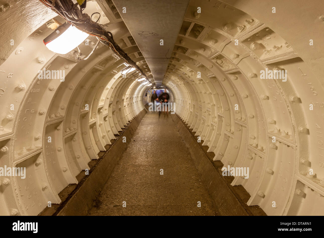 Greenwich Foot Tunnel, Greenwich, London, England Stock Photo Alamy