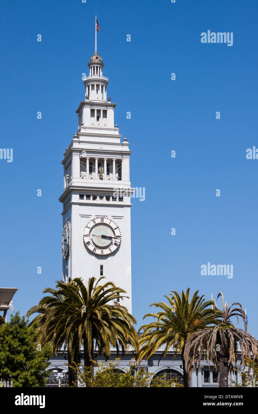 Ferry Building, San Francisco, California Stock Photo