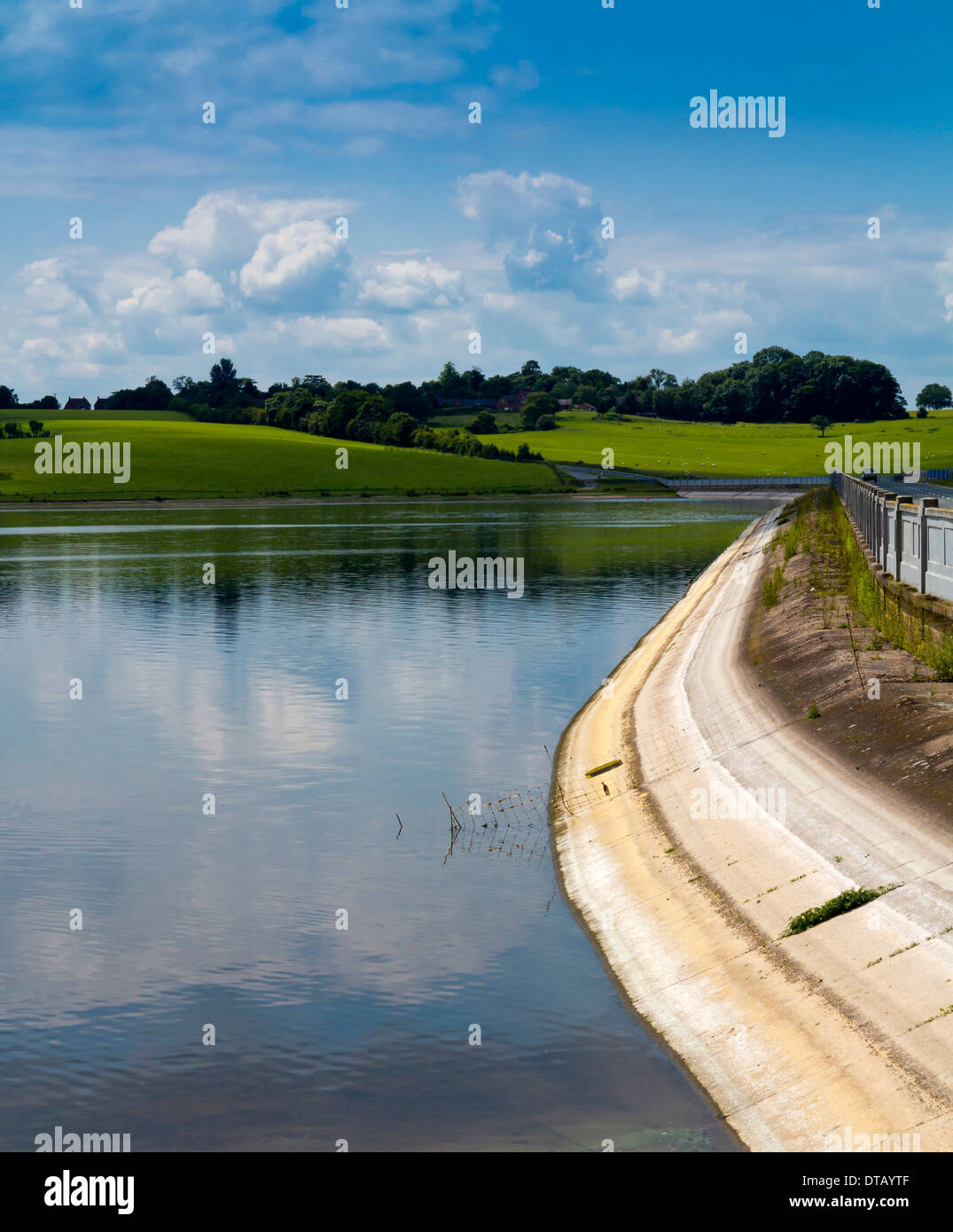 Blithfield Reservoir in Staffordshire England UK a drinking water
