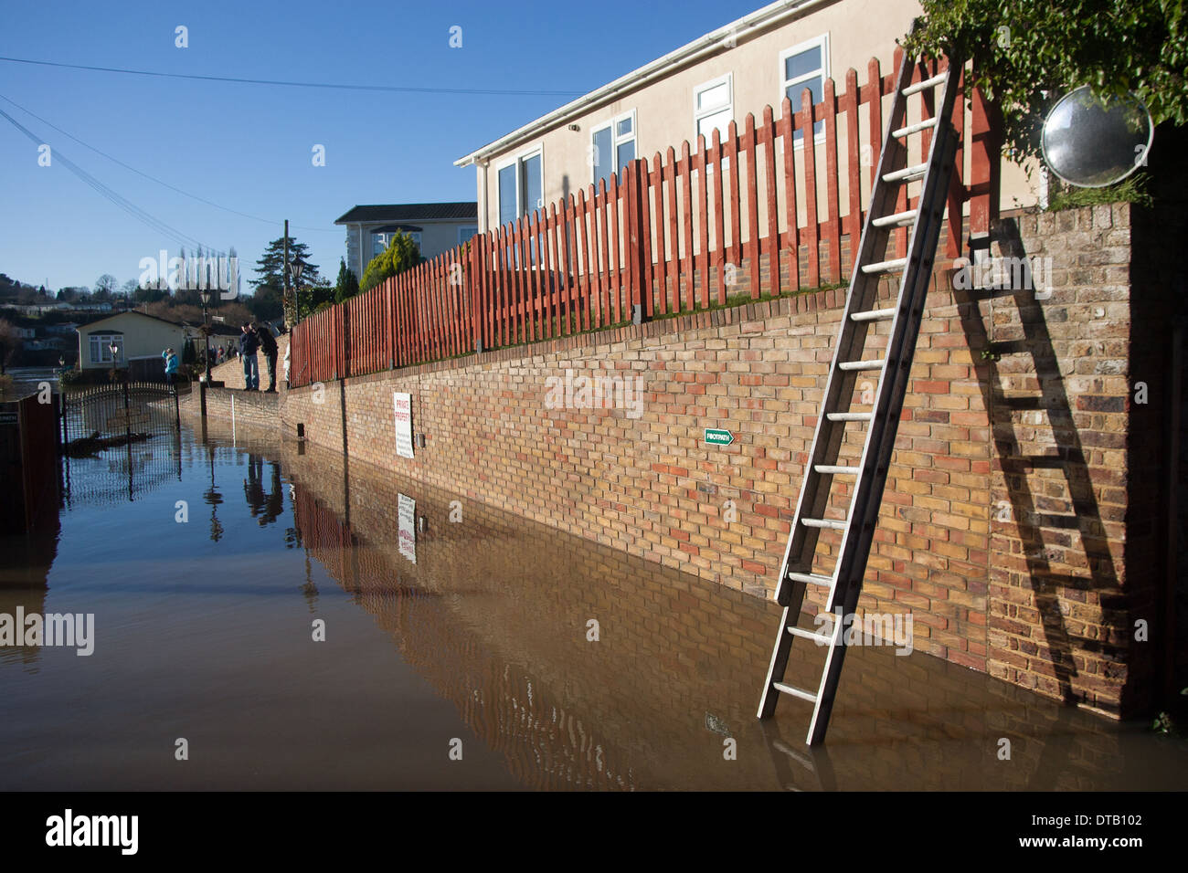 floodwater East Farleigh Kent England UK Europe Stock Photo Alamy