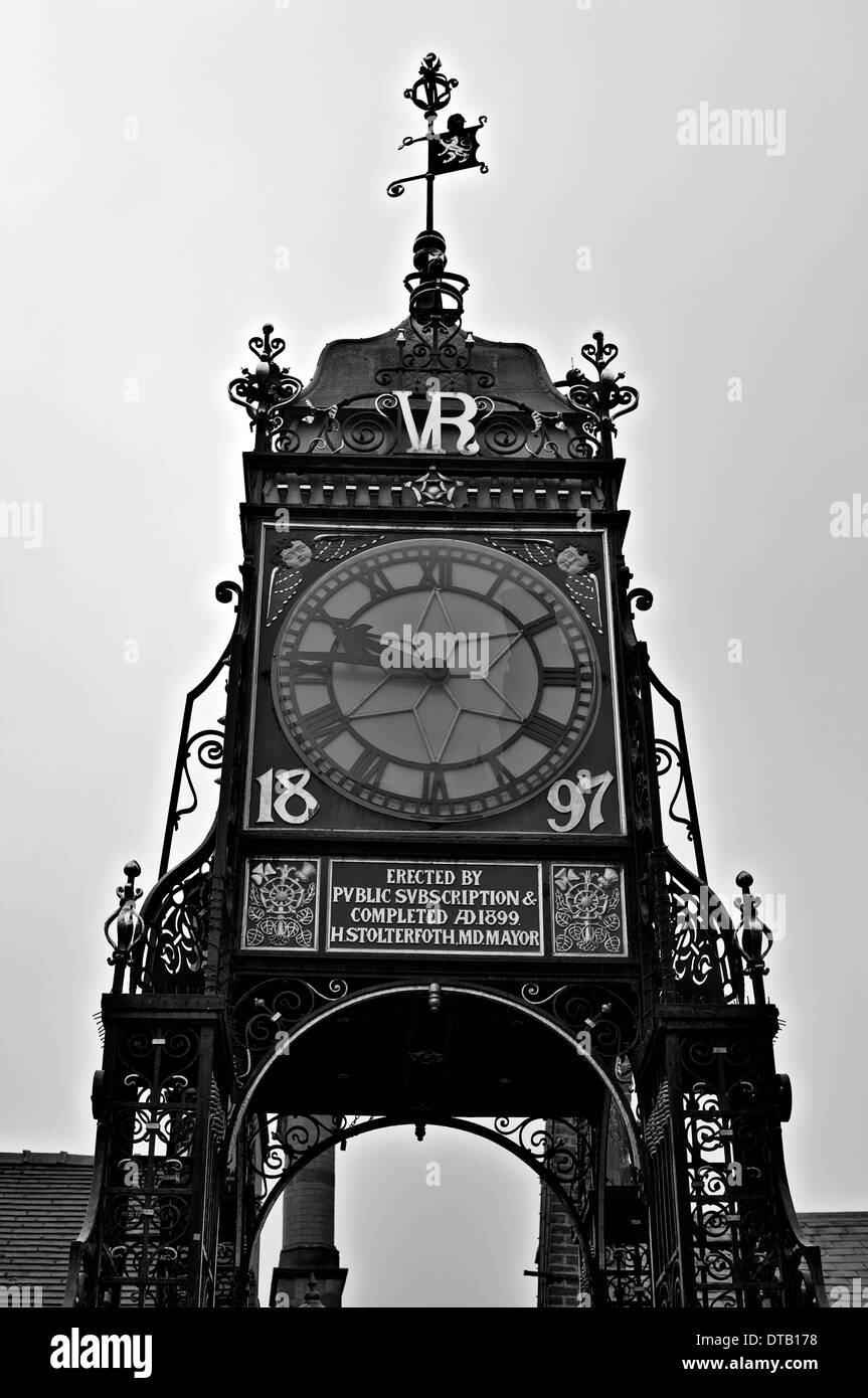 Eastgate clock, Chester Stock Photo Alamy