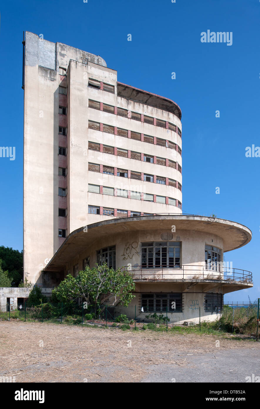 Chiavari, Italy, the ruins of the Colonia Fara Stock Photo - Alamy
