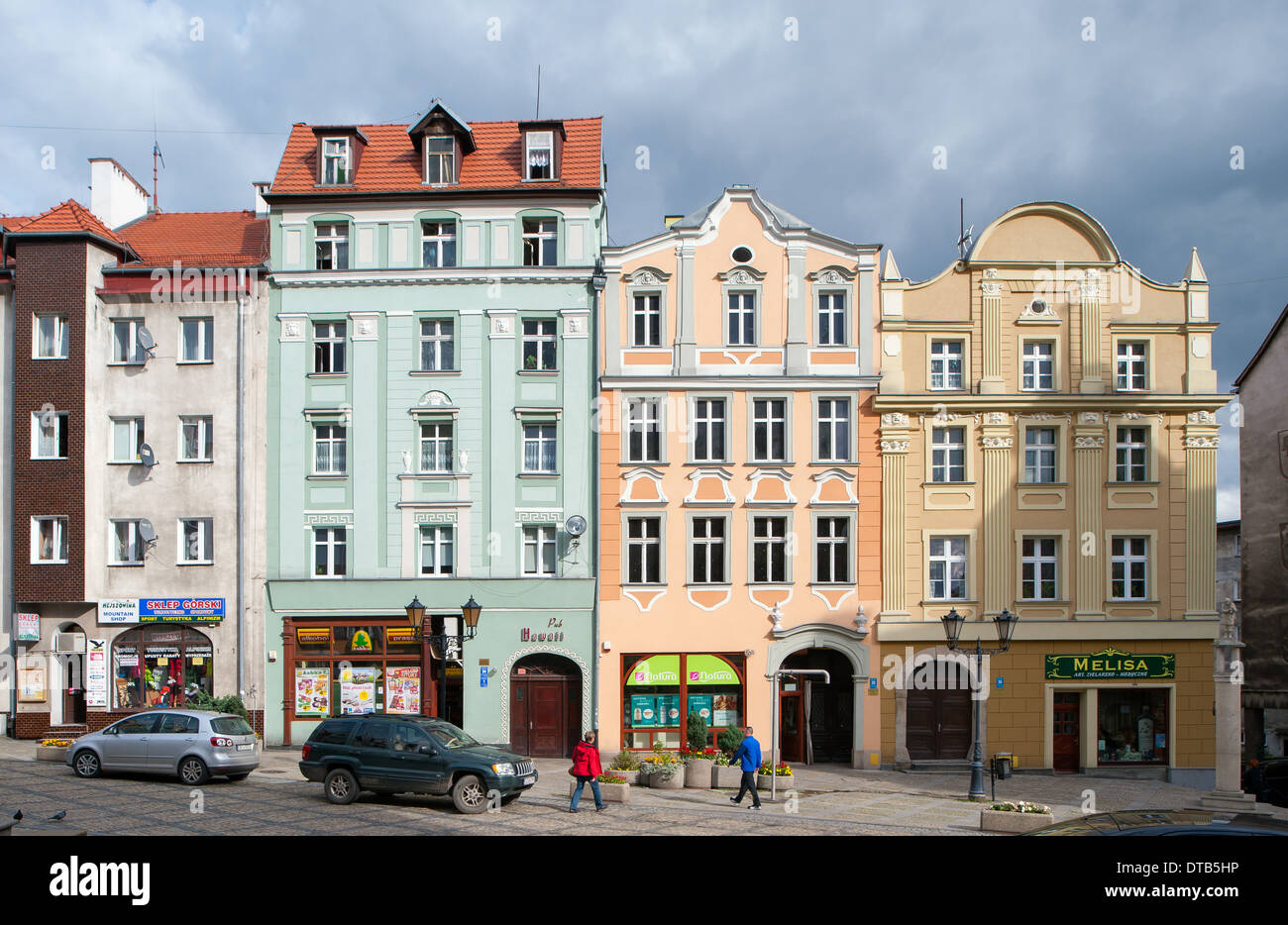 Klodzko, Poland, historic building on the ring ( Rynek Stock Photo - Alamy