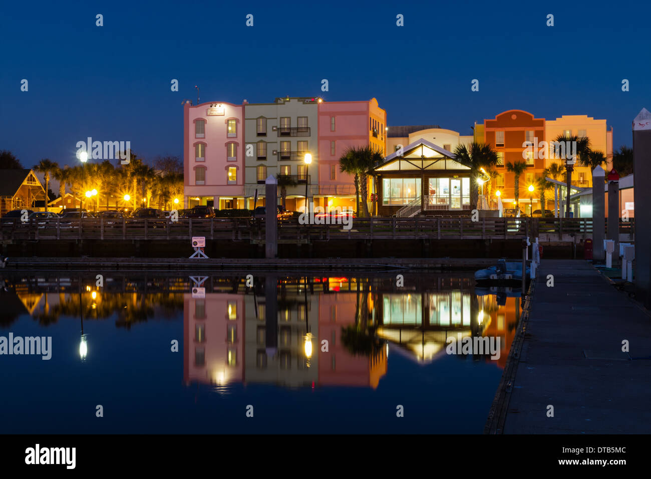 The Hampton Inn and Maritime Museum, Fernandina Beach, Florida Stock Photo Alamy