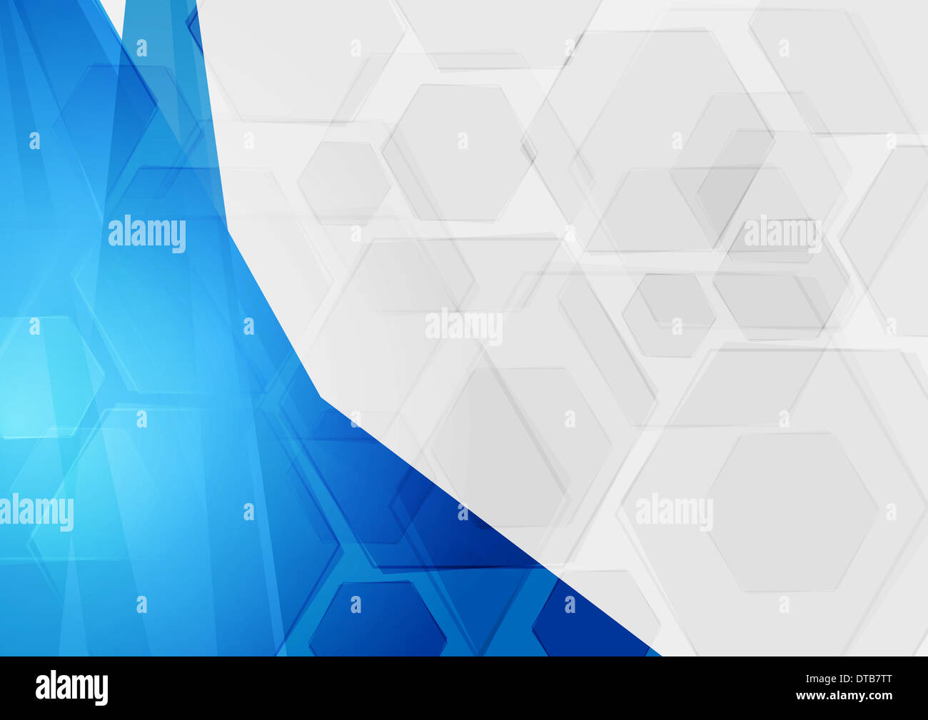 Abstract hi-tech blue vector background Stock Photo - Alamy