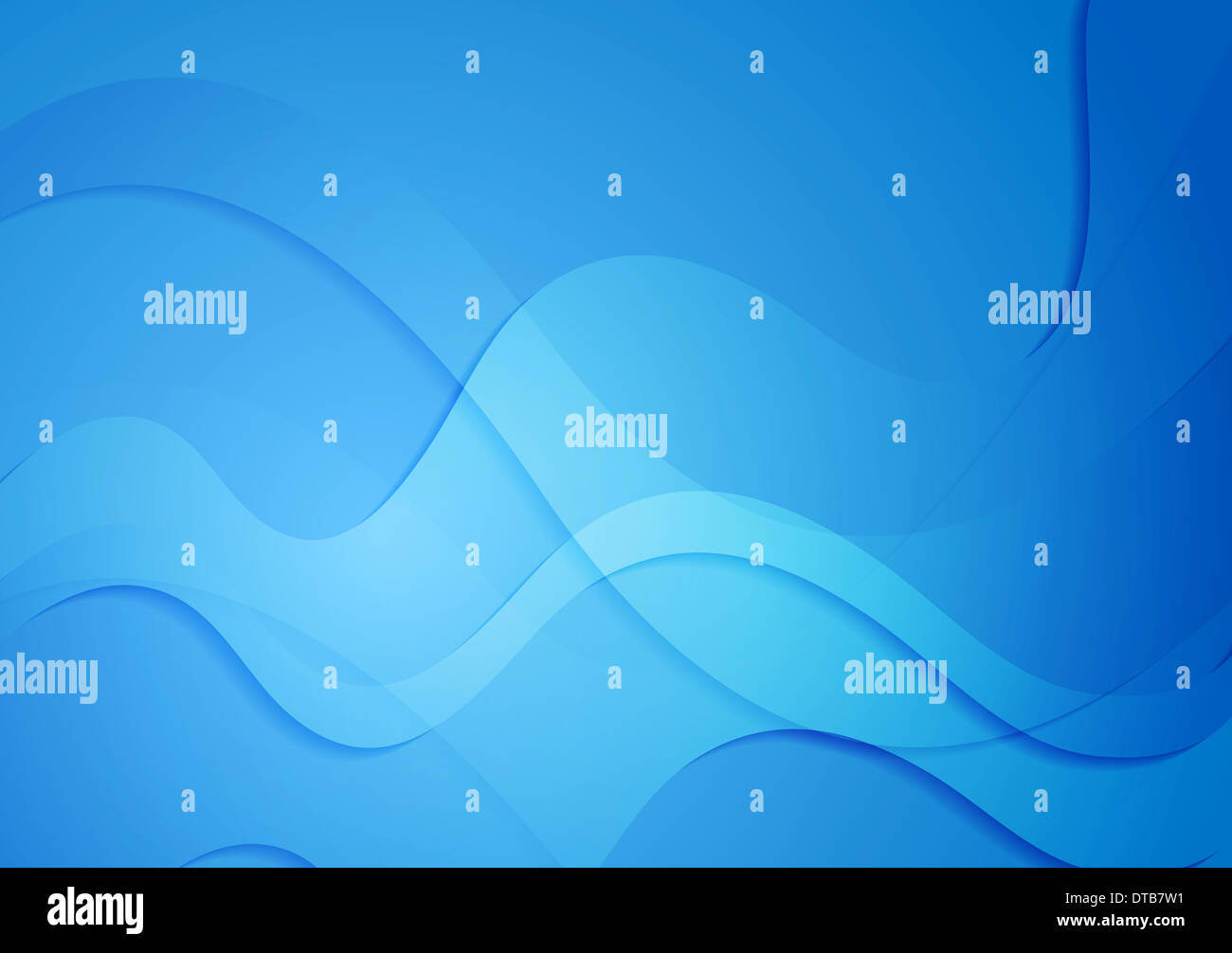 Abstract blue vector waves background Stock Photo - Alamy