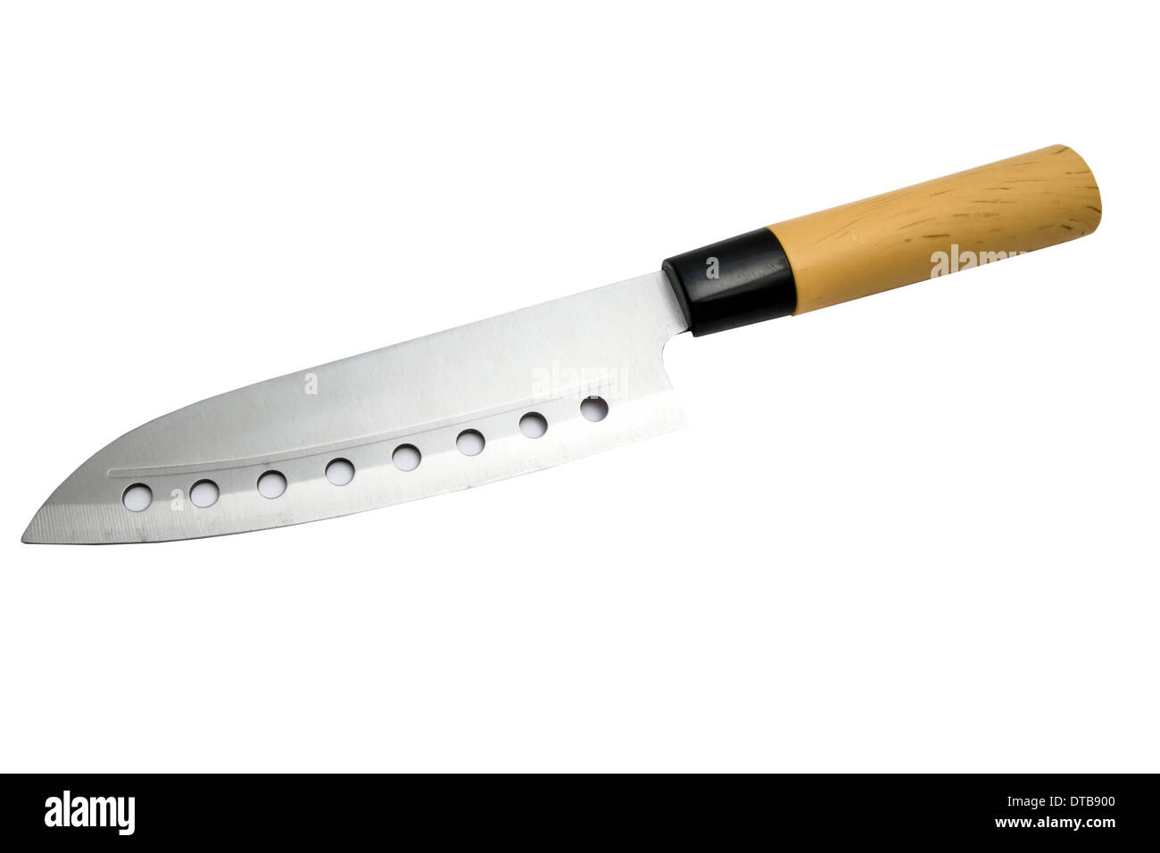 Kitchen knife isolated on white background Stock Photo