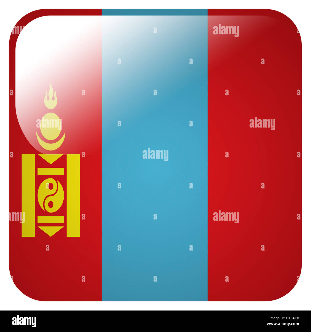 Mongolian official flag hi-res stock photography and images - Alamy