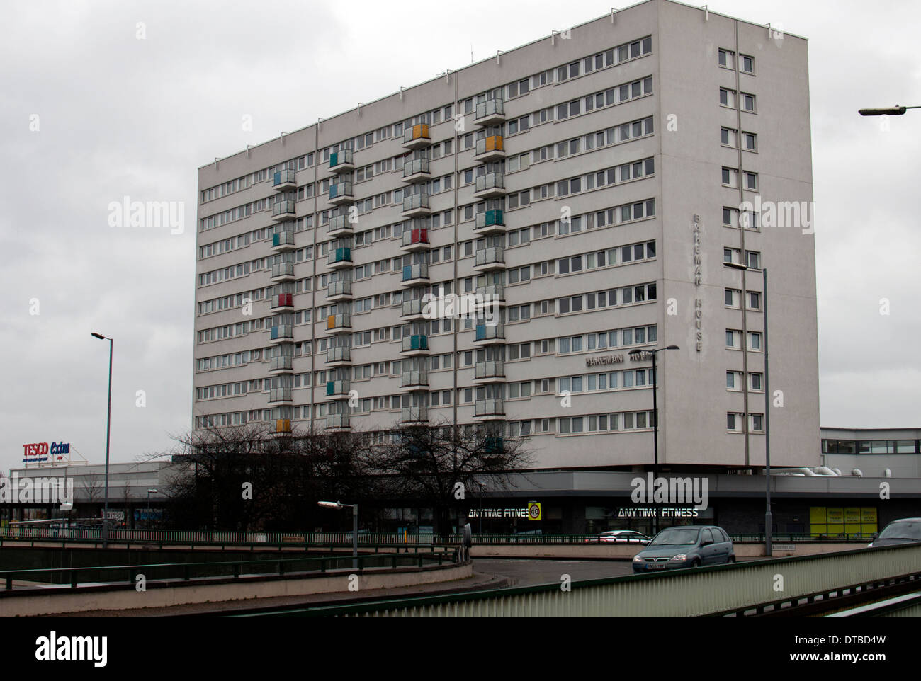 Bakeman House flats, Yardley, Birmingham, UK Stock Photo Alamy