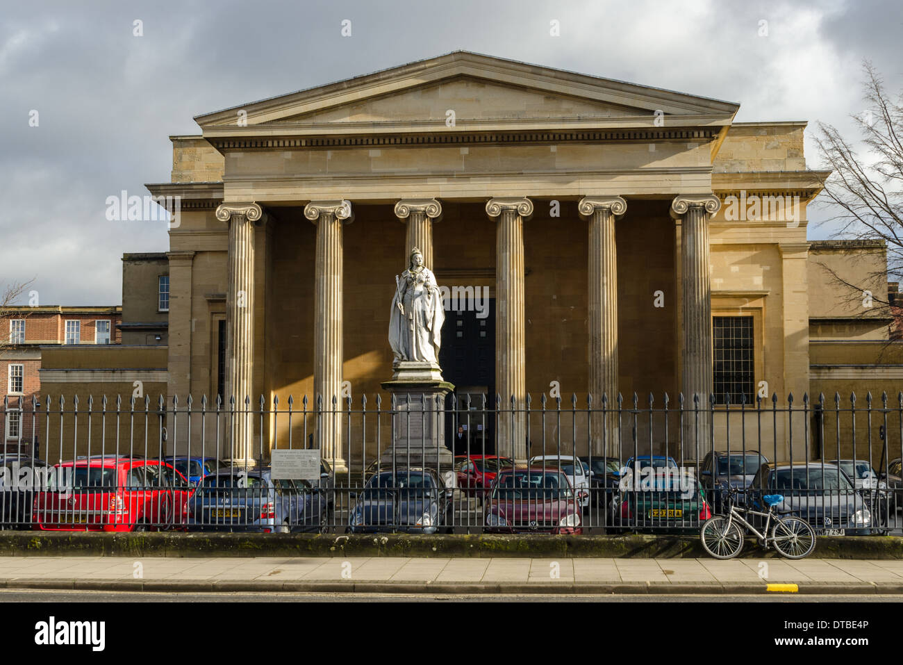 The Shirehall building which Worcester Combined Court