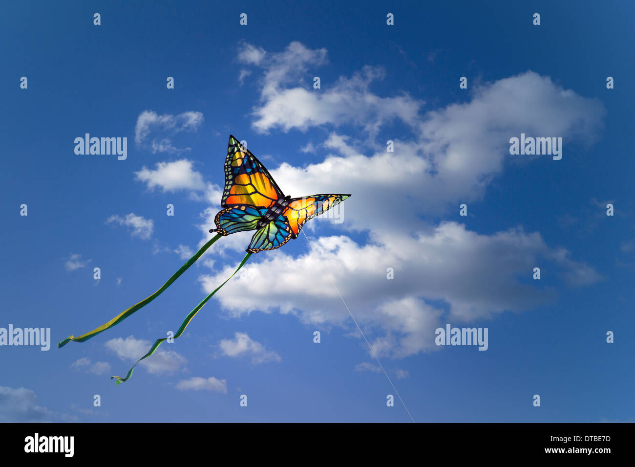 Berlin, Germany , fly kites Stock Photo