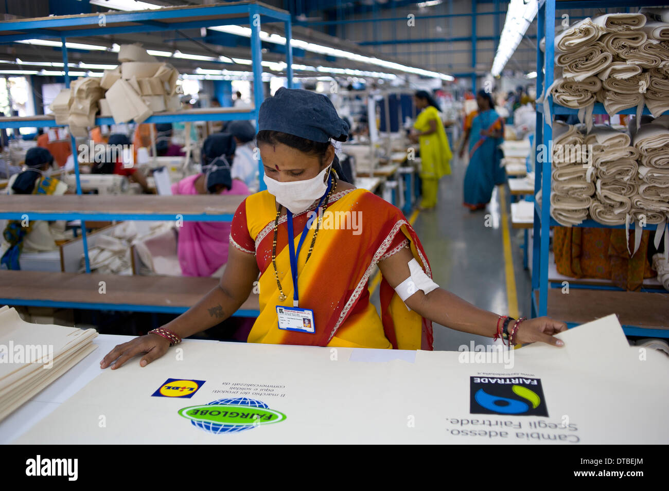 Cotton bag fairtrade india hi-res stock photography and images - Alamy