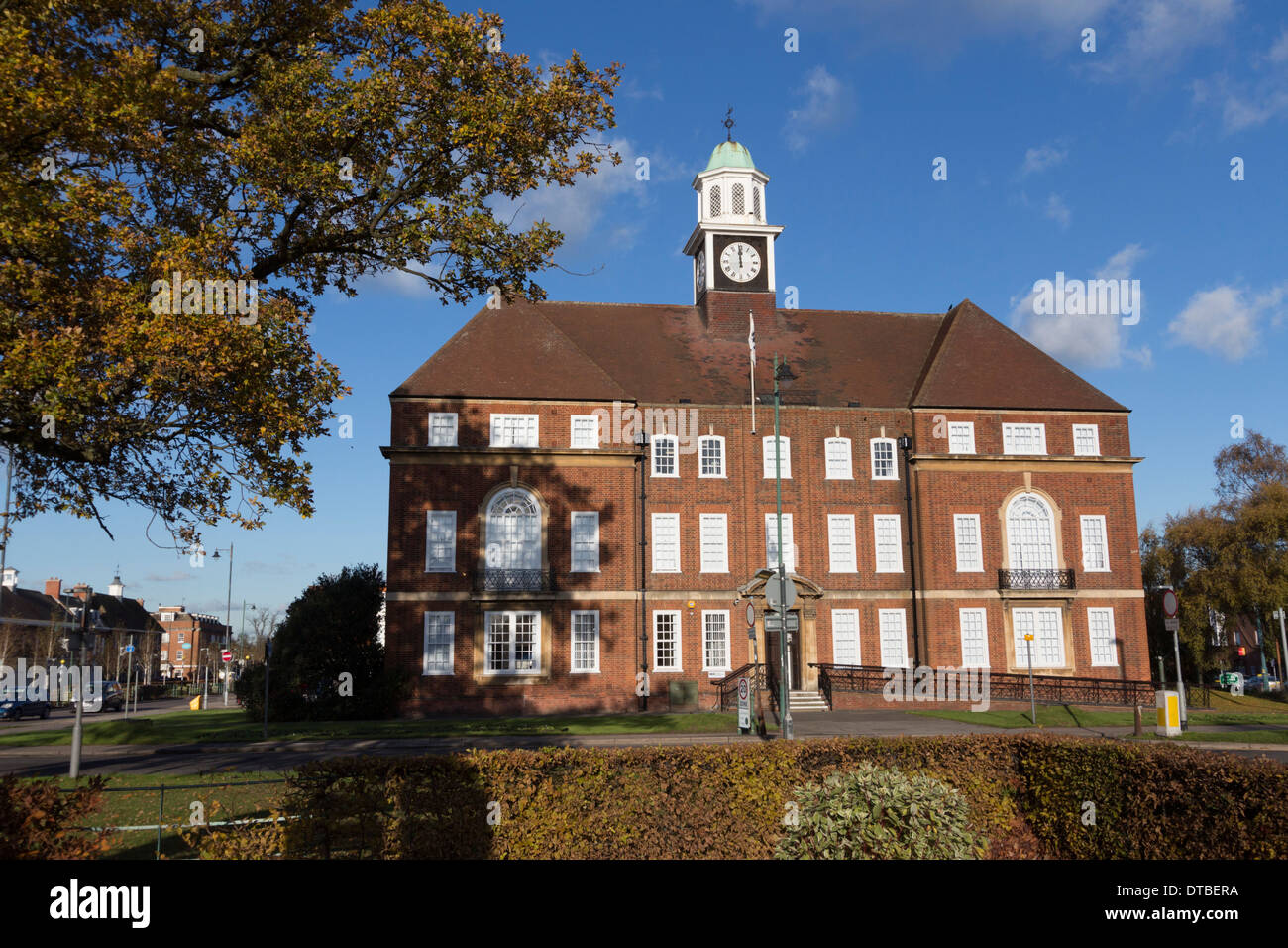 letchworth garden city council offices hertfordshire england Stock