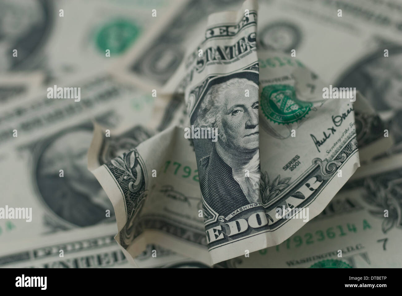 U.S. debt crisis Stock Photo