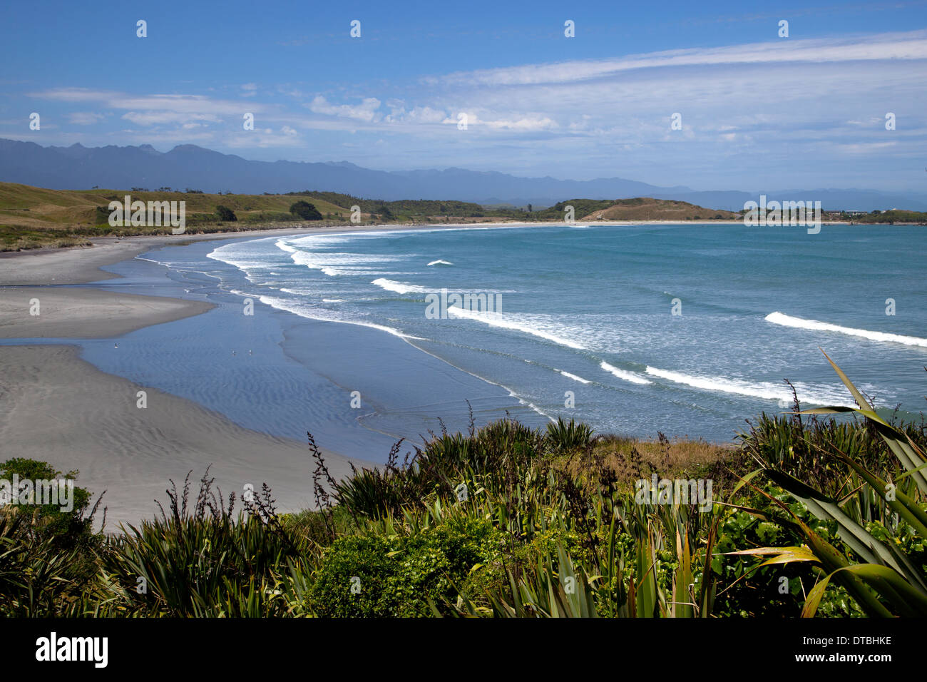 Tauranga Bay, Cape Foulwind, near Westport, west Coast, South Island