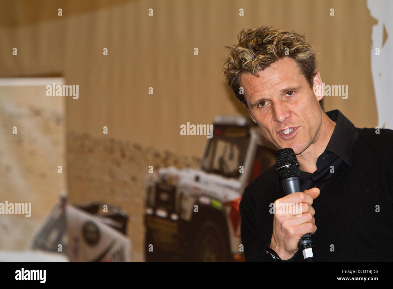 British Olympic rower James Cracknell talks about his adventures to the