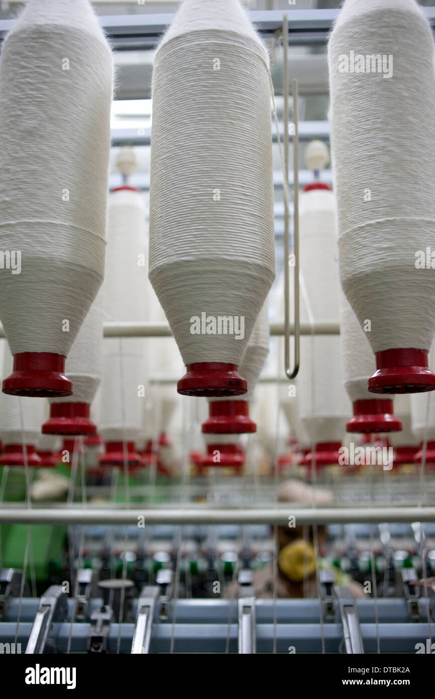 Textiles industry spinner spinning factory social business csr production economyhard hires
