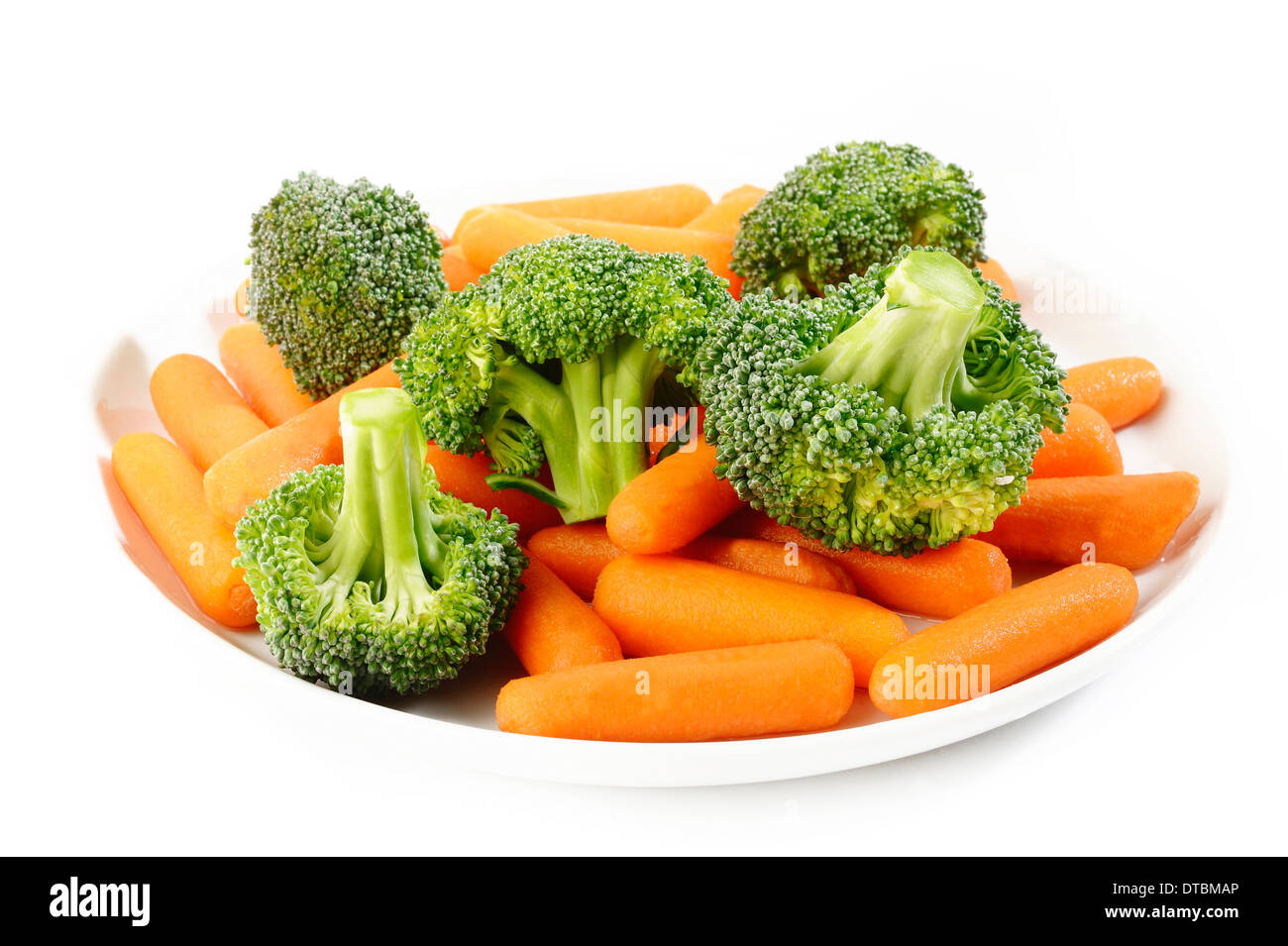 broccoli and carrot for cooking Stock Photo Alamy