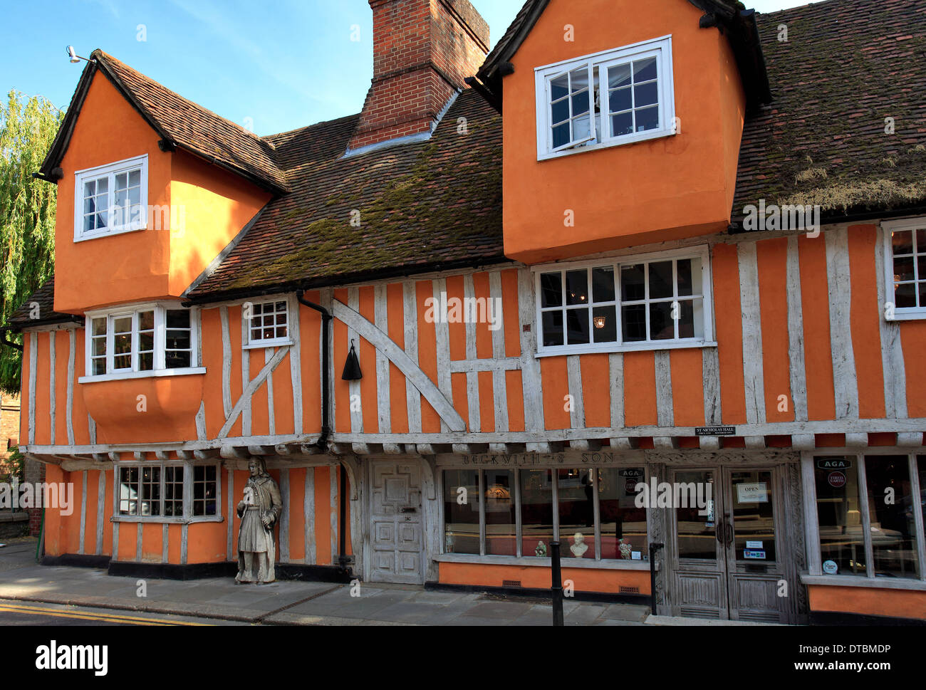 The Vergers House, Hertford town, Hertfordshire County, England, UK Stock Photo