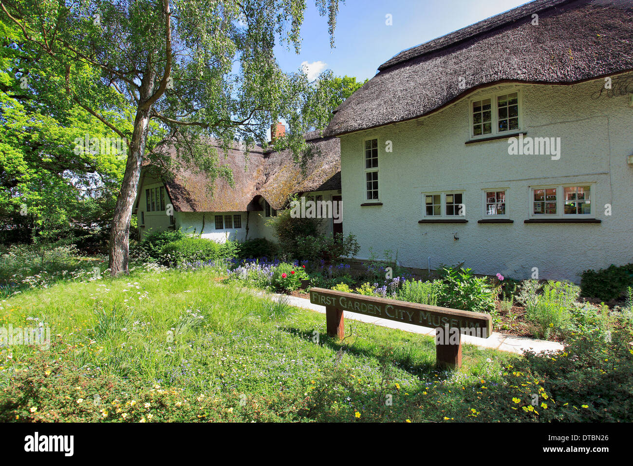 The First Garden City Museum, Letchworth Garden City, Hertfordshire County, England, UK Stock