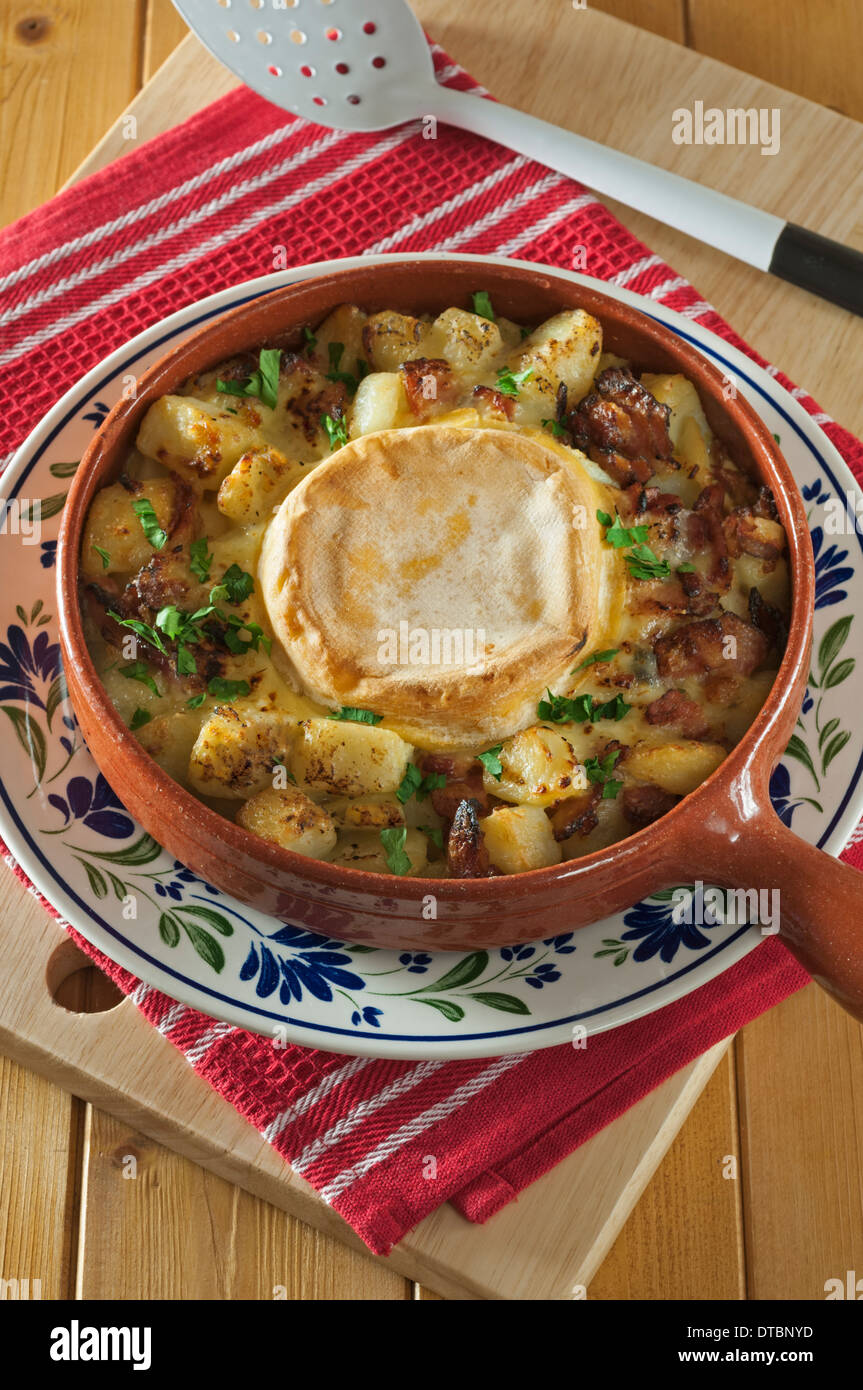 Tartiflette Potato And Bacon Dish With Reblochon Cheese France