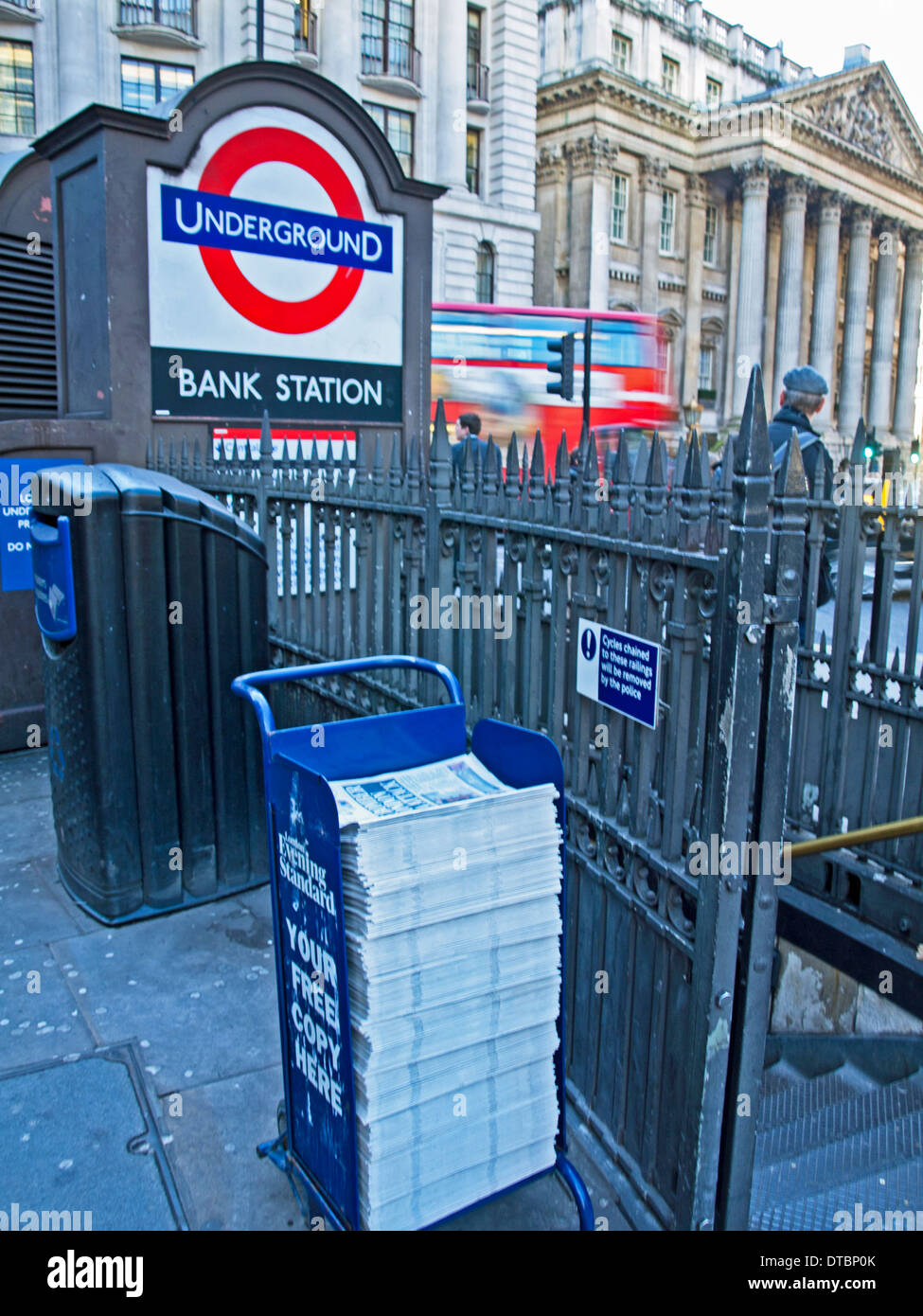 Bank tube station entrance hires stock photography and images Alamy