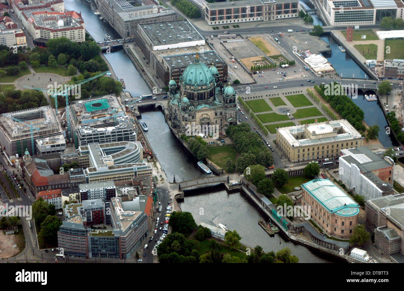 Berlin -Mitte / Aerial Stock Photo - Alamy