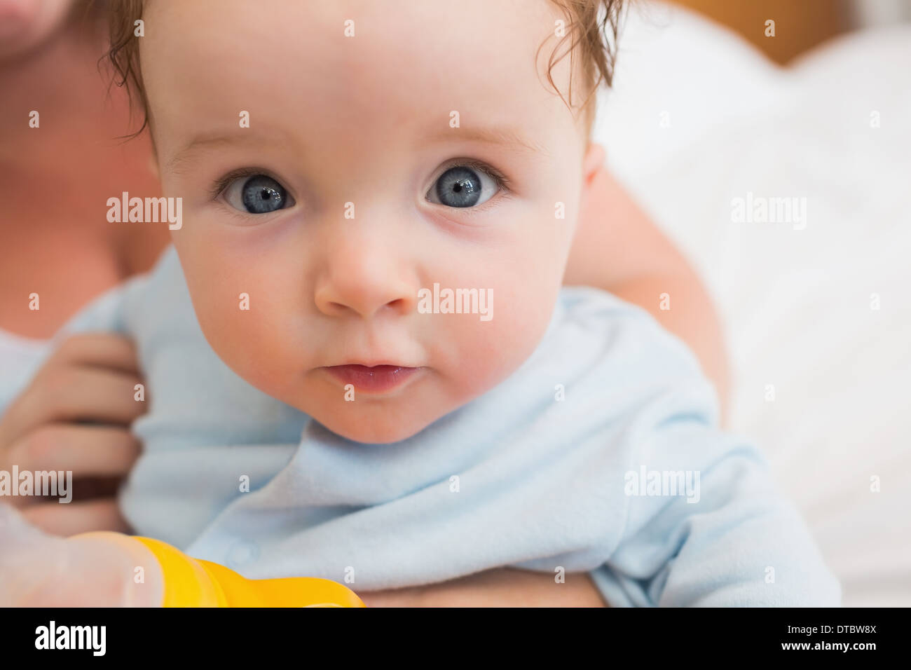 Closeup of cute baby Stock Photo