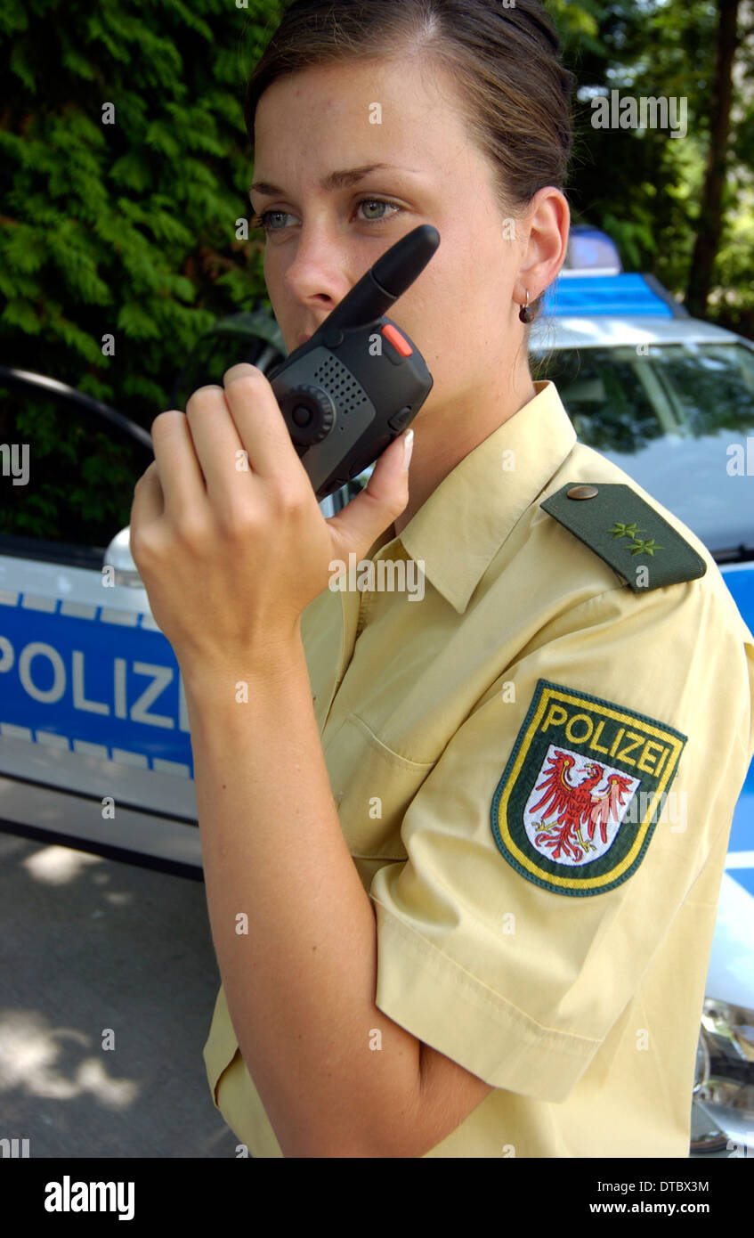 digital police radio Stock Photo Alamy