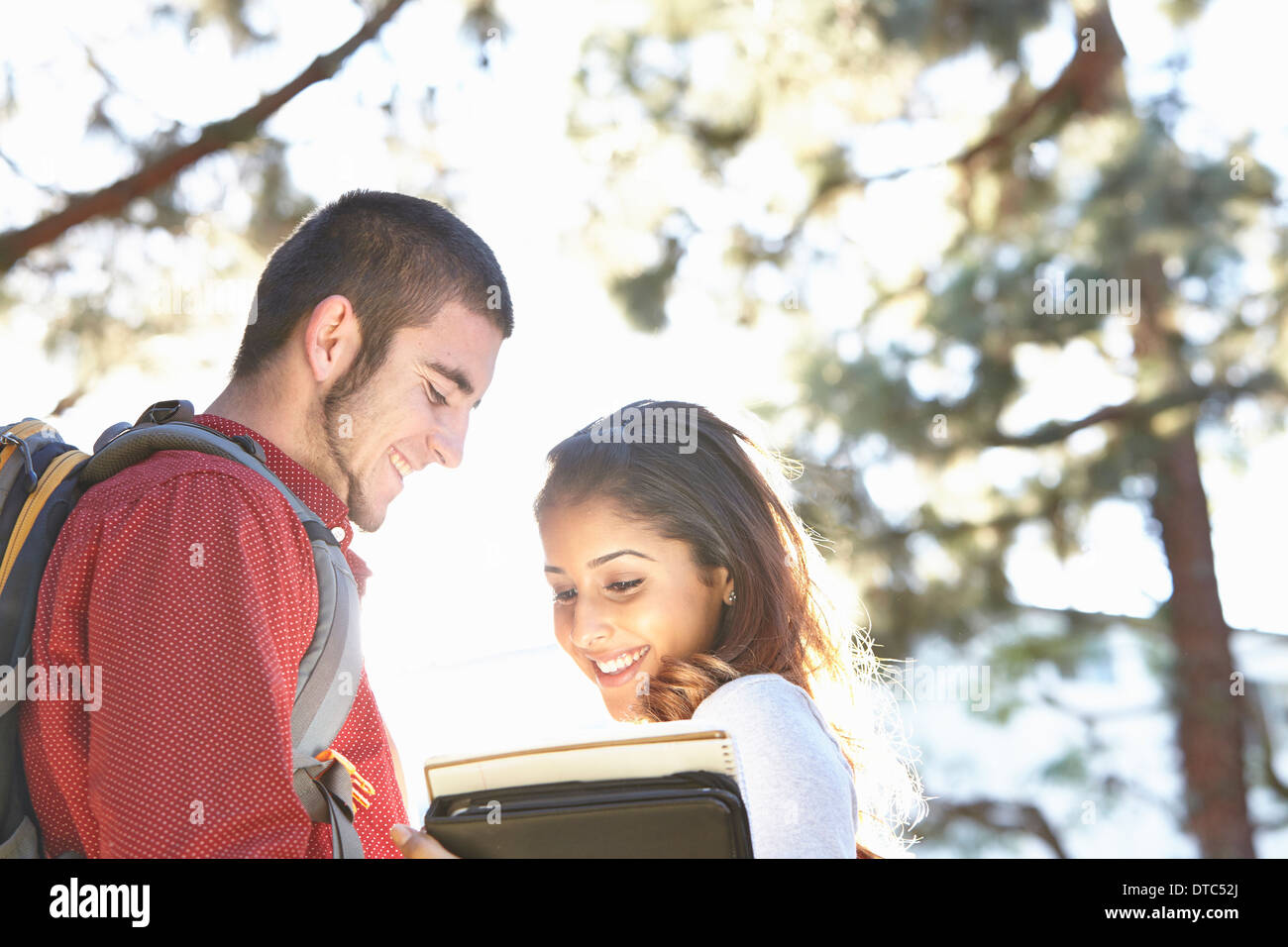 Young couple spending time together Stock Photo