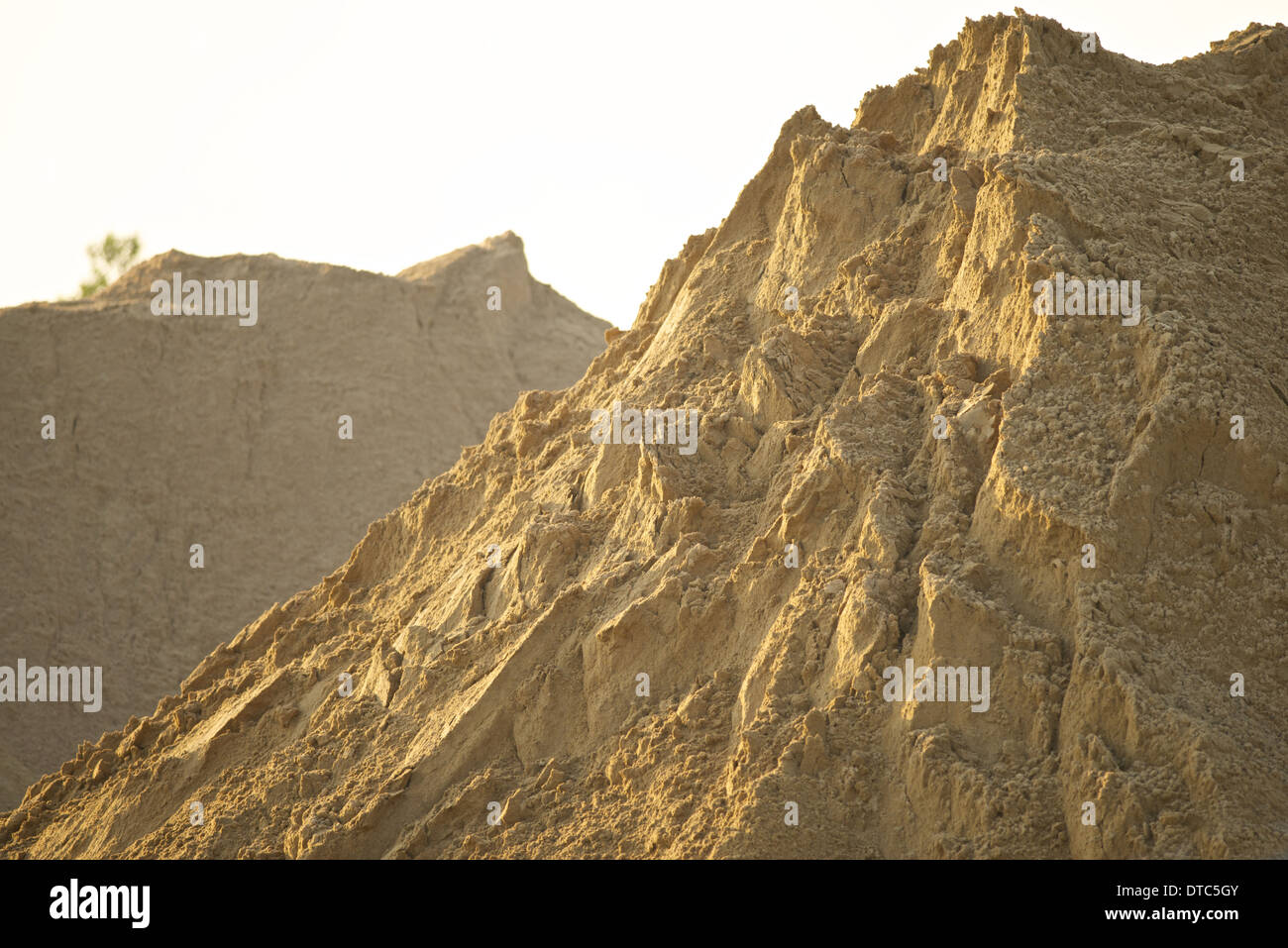Pile of Sand Stock Photo