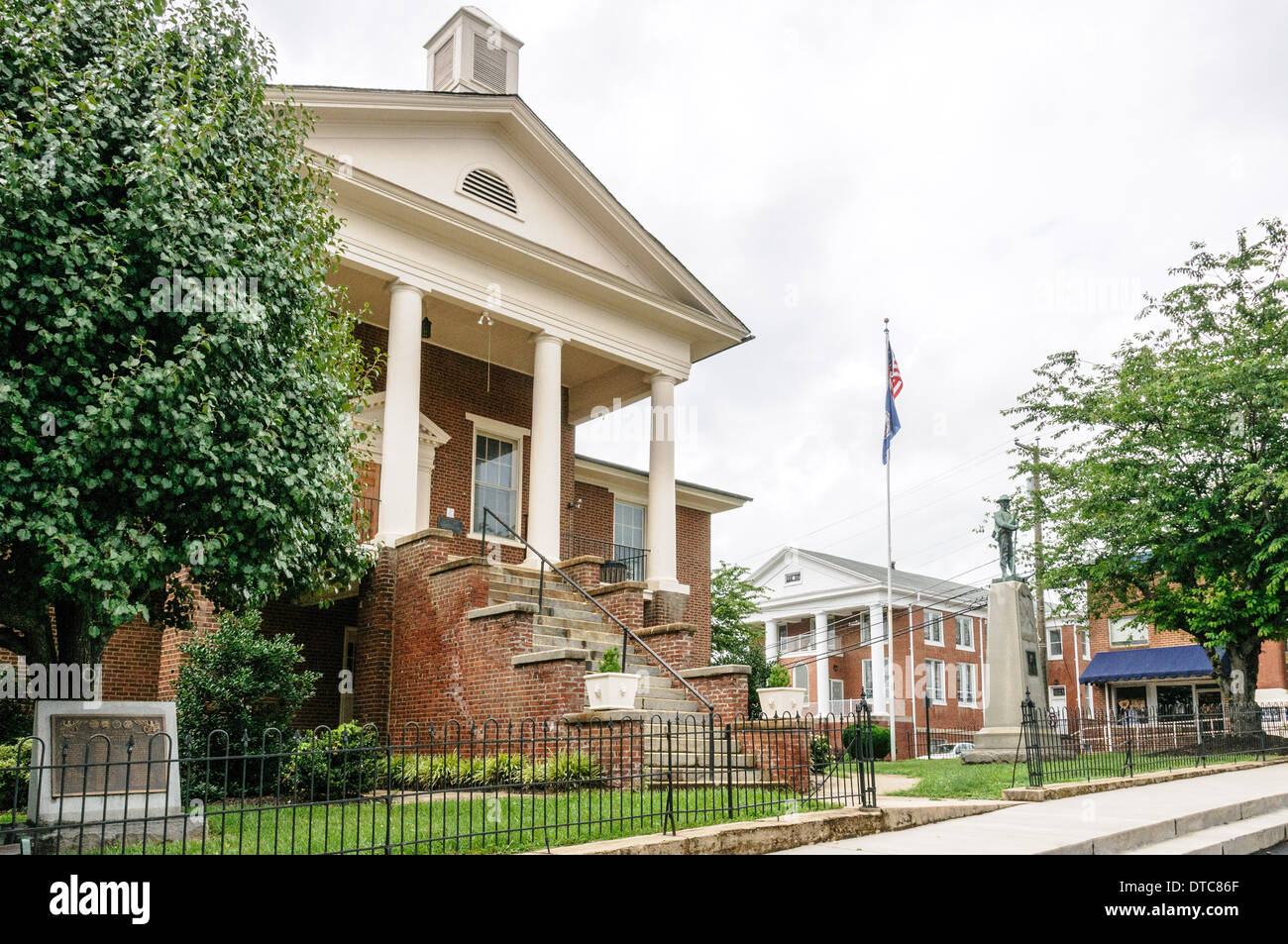 Patrick County Courthouse, 100 Main Street, Stuart, Virginia Stock