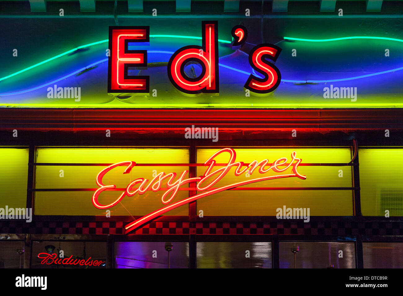 Old american diner hi-res stock photography and images - Alamy