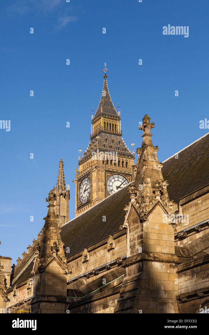 Big Ben and The Houses of Parliament,London,England Stock Photo